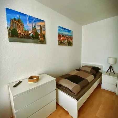 Apartment An Der Furt Erfurt Buitenkant foto